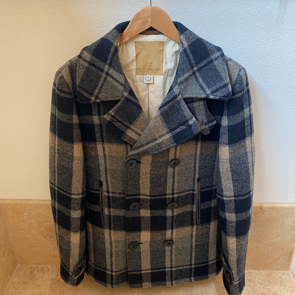 Scotch & Soda Peacoat - Large